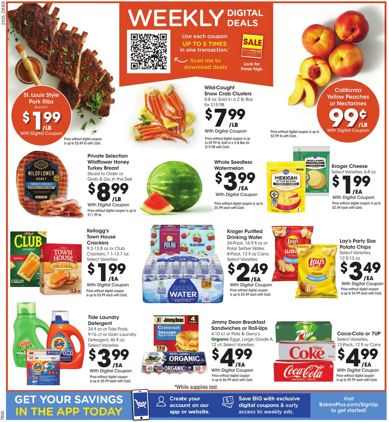 Weekly ad Baker's 07/24/2024 - 07/30/2024