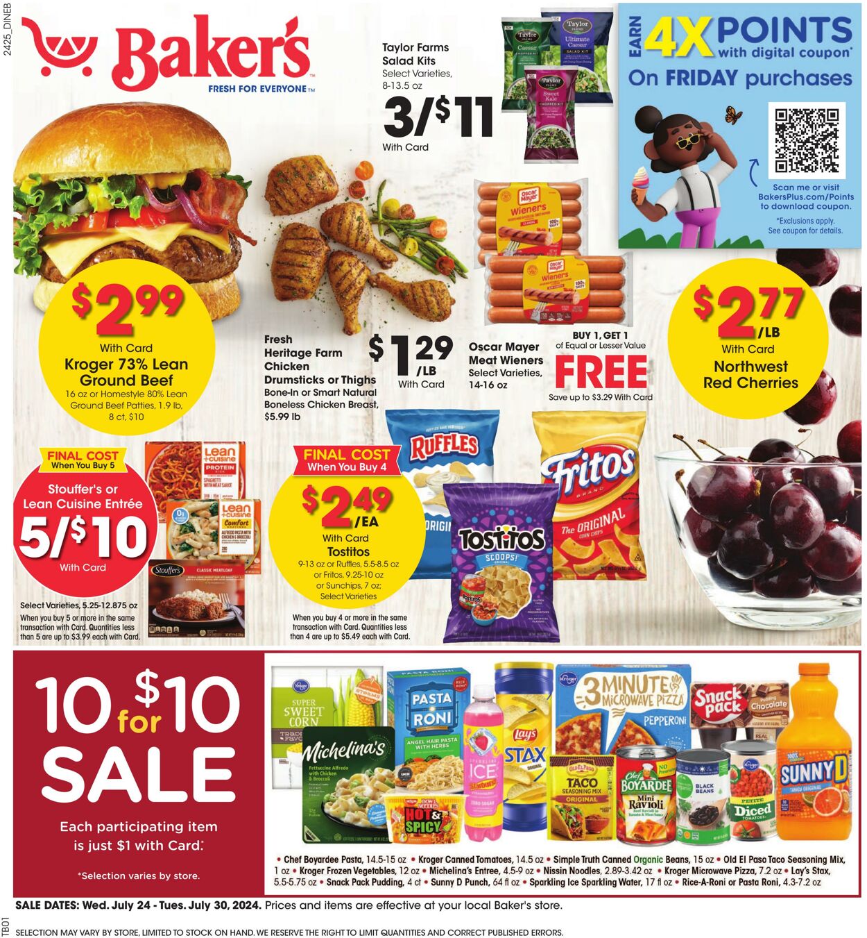 Weekly ad Baker's 07/24/2024 - 07/30/2024