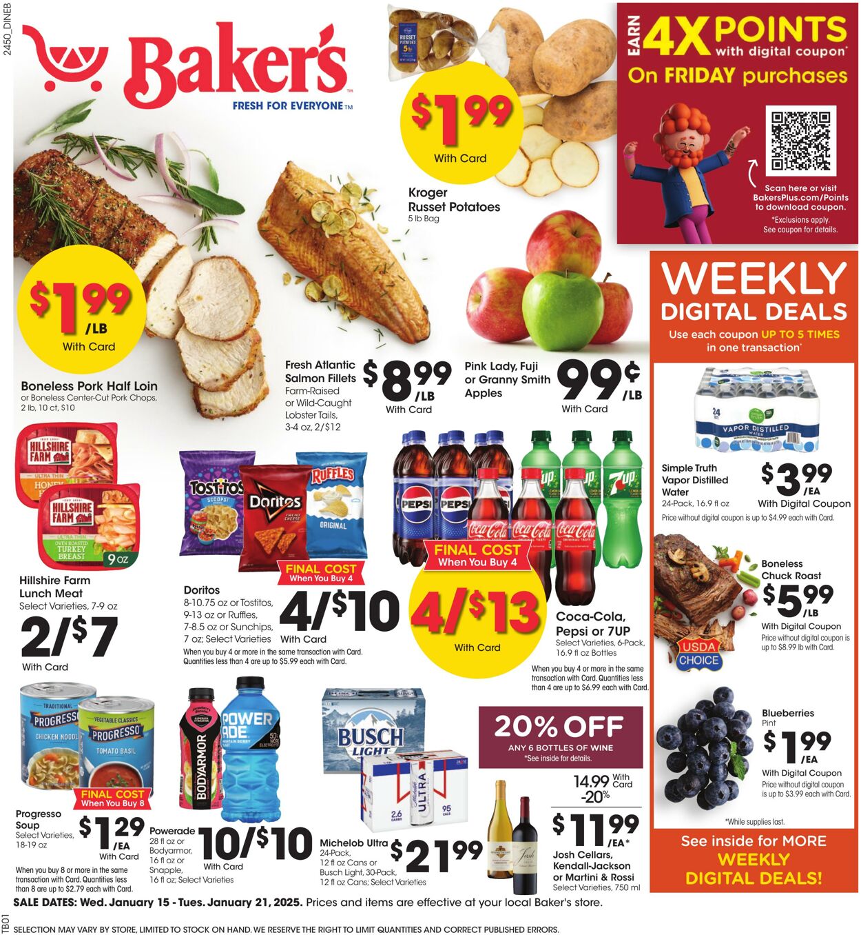 Weekly ad Baker's 01/15/2025 - 01/21/2025