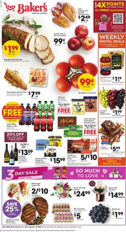 Weekly ad Baker's 11/29/2024 - 12/03/2024