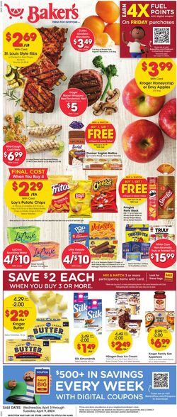 Weekly ad Baker's 05/10/2023 - 05/16/2023
