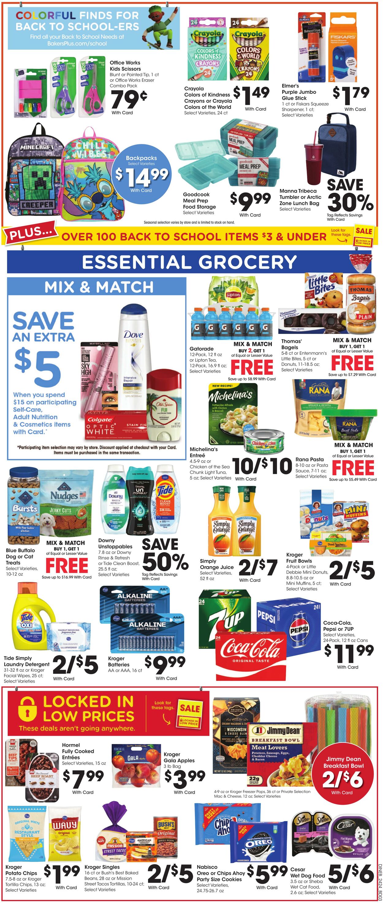 Weekly ad Baker's 07/17/2024 - 07/23/2024