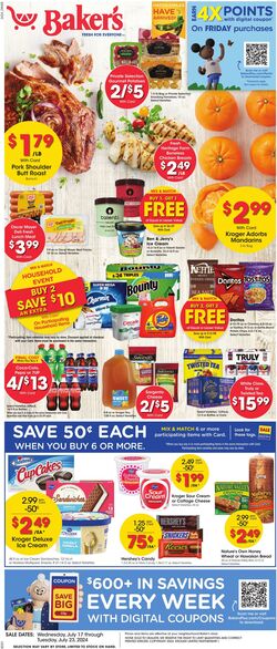 Weekly ad Baker's 07/17/2024 - 07/23/2024