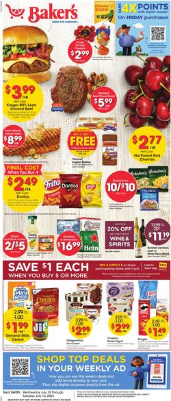 Weekly ad Baker's 08/24/2022 - 08/30/2022
