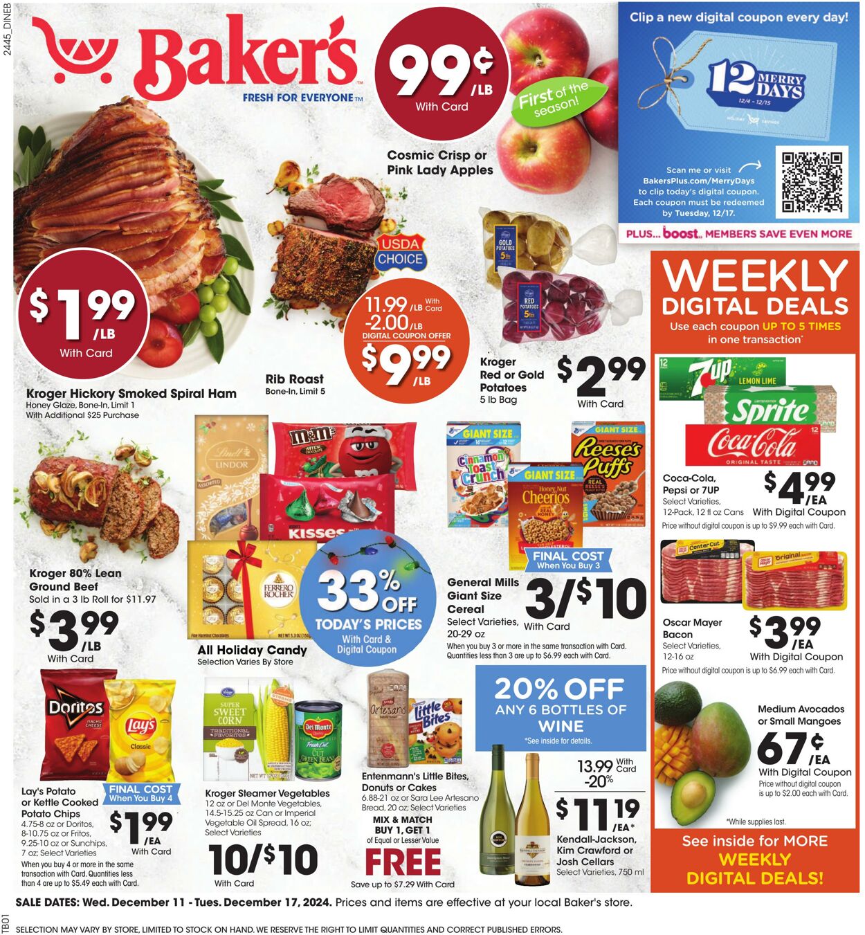 Baker's Promotional weekly ads