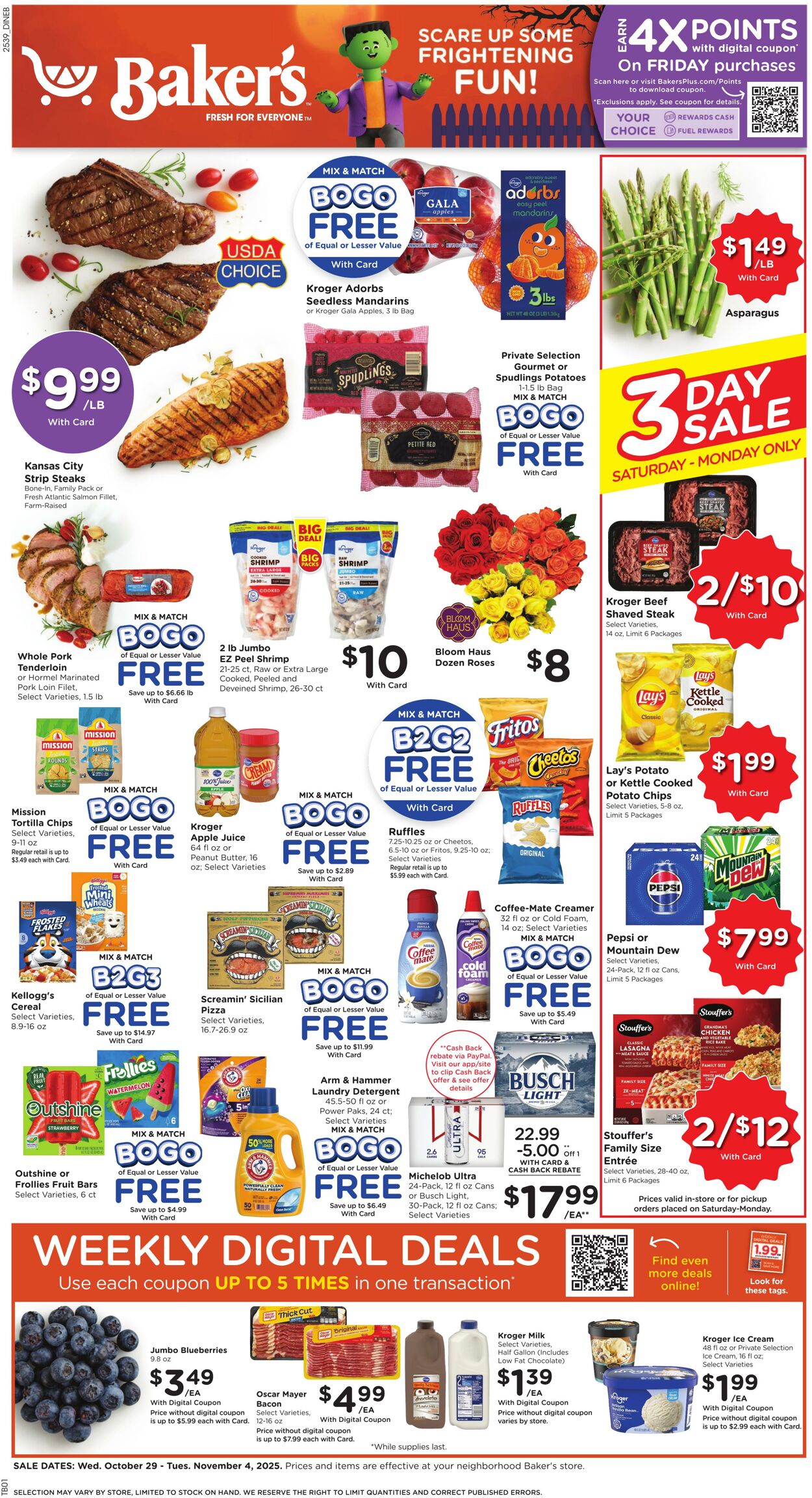 Weekly ad Baker's 10/29/2025 - 11/04/2025