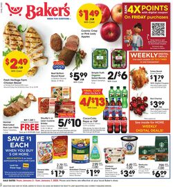 Weekly ad Baker's 11/29/2024 - 12/03/2024