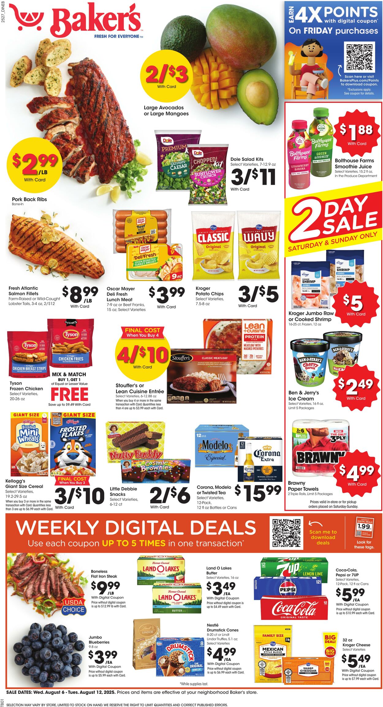 Weekly ad Baker's 08/06/2025 - 08/12/2025