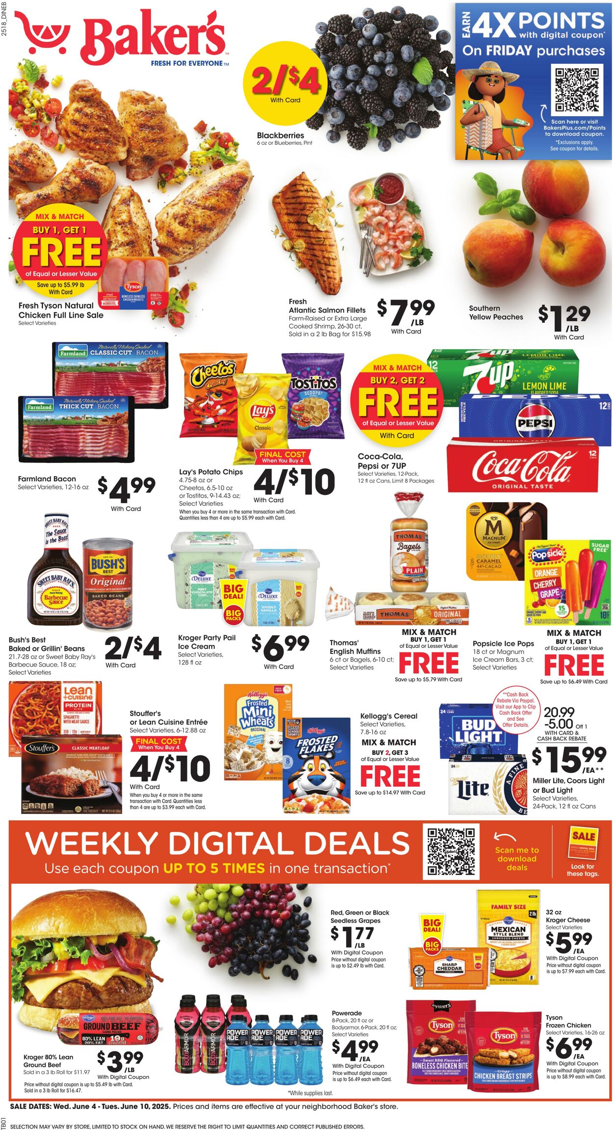 Weekly ad Baker's 06/04/2025 - 06/10/2025