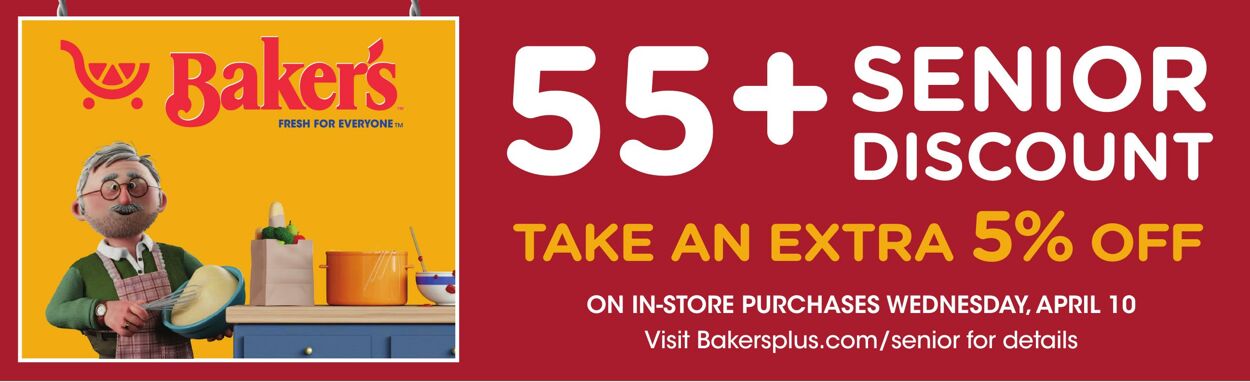 Weekly ad Baker's 04/07/2024 - 04/10/2024