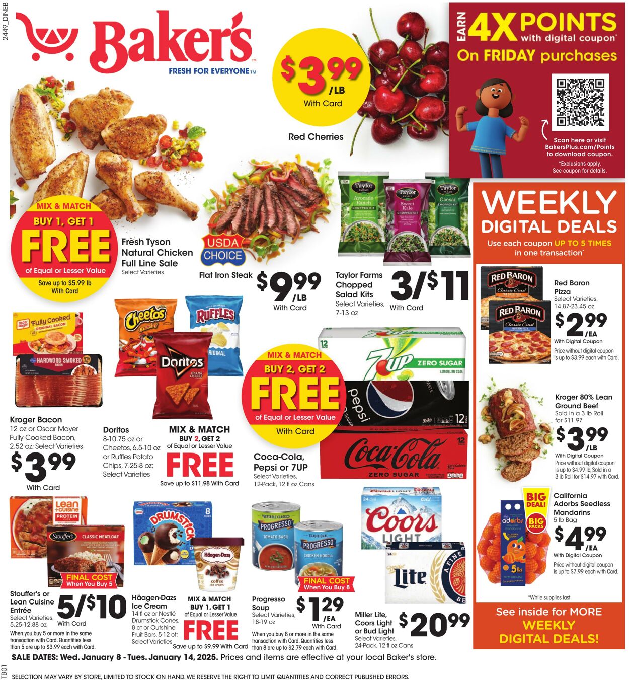 Weekly ad Baker's 01/08/2025 - 01/14/2025