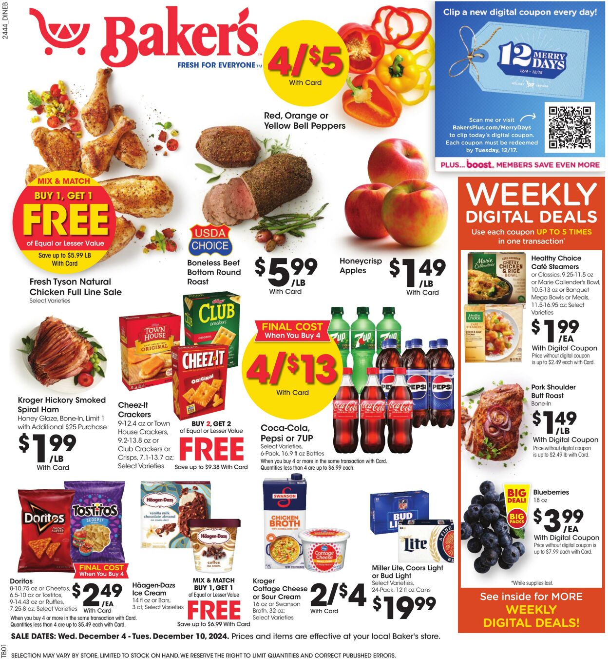 Weekly ad Baker's 12/04/2024 - 12/10/2024