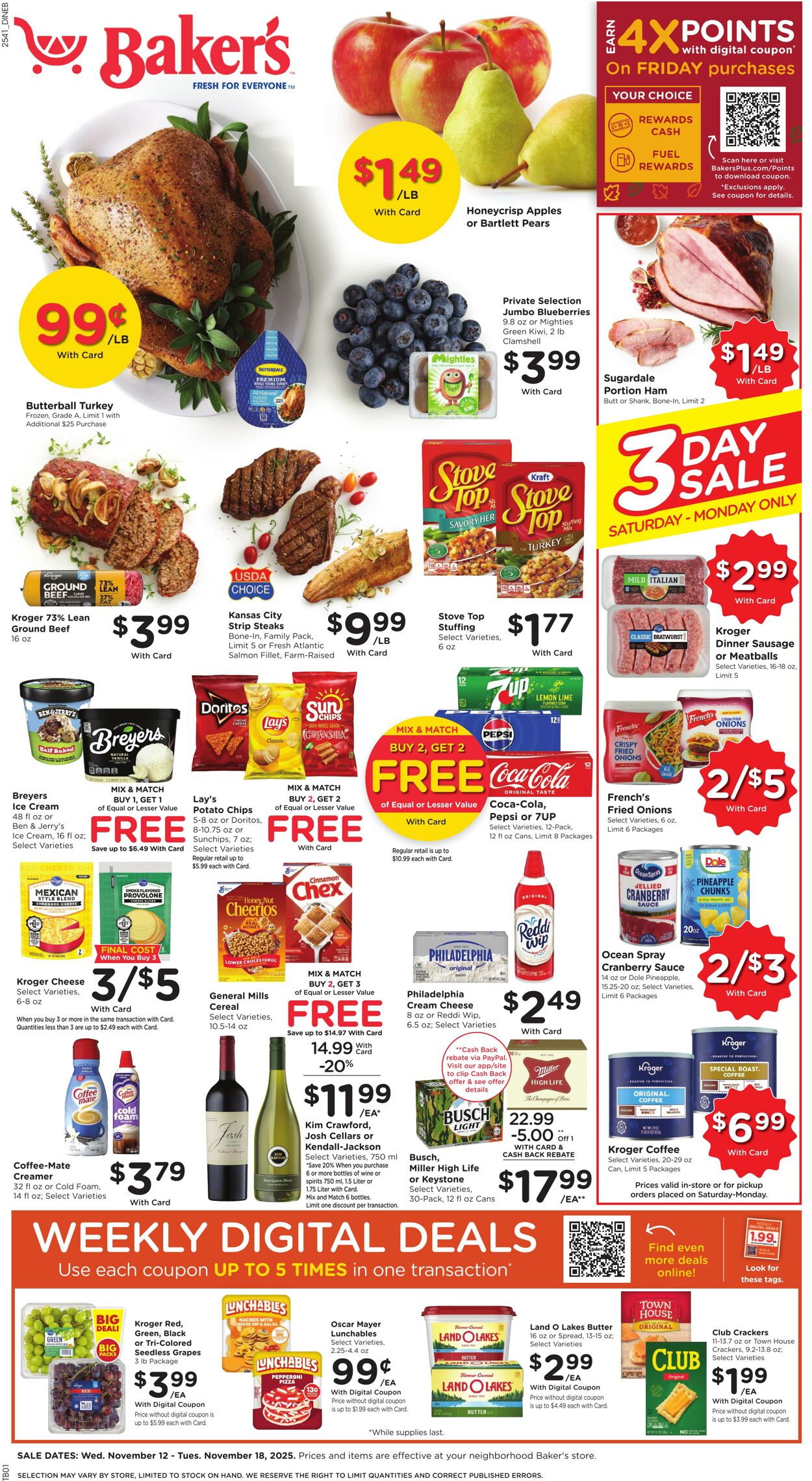 Weekly ad Baker's 11/12/2025 - 11/18/2025