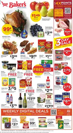 Weekly ad Baker's 12/03/2025 - 12/09/2025