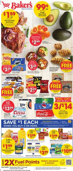Weekly ad Baker's 05/31/2023 - 06/06/2023