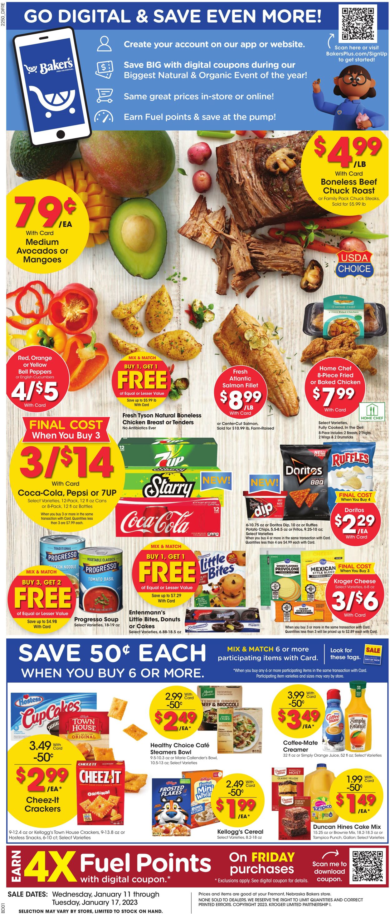 Weekly ad Baker's 01/11/2023-01/17/2023
