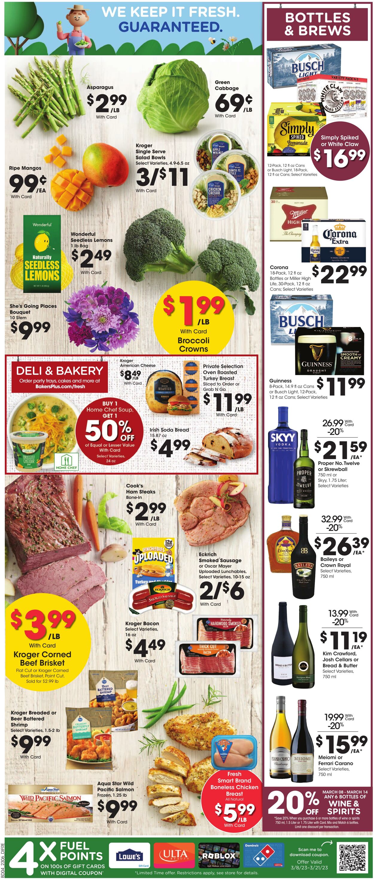 Weekly ad Baker's 03/08/2023 - 03/14/2023