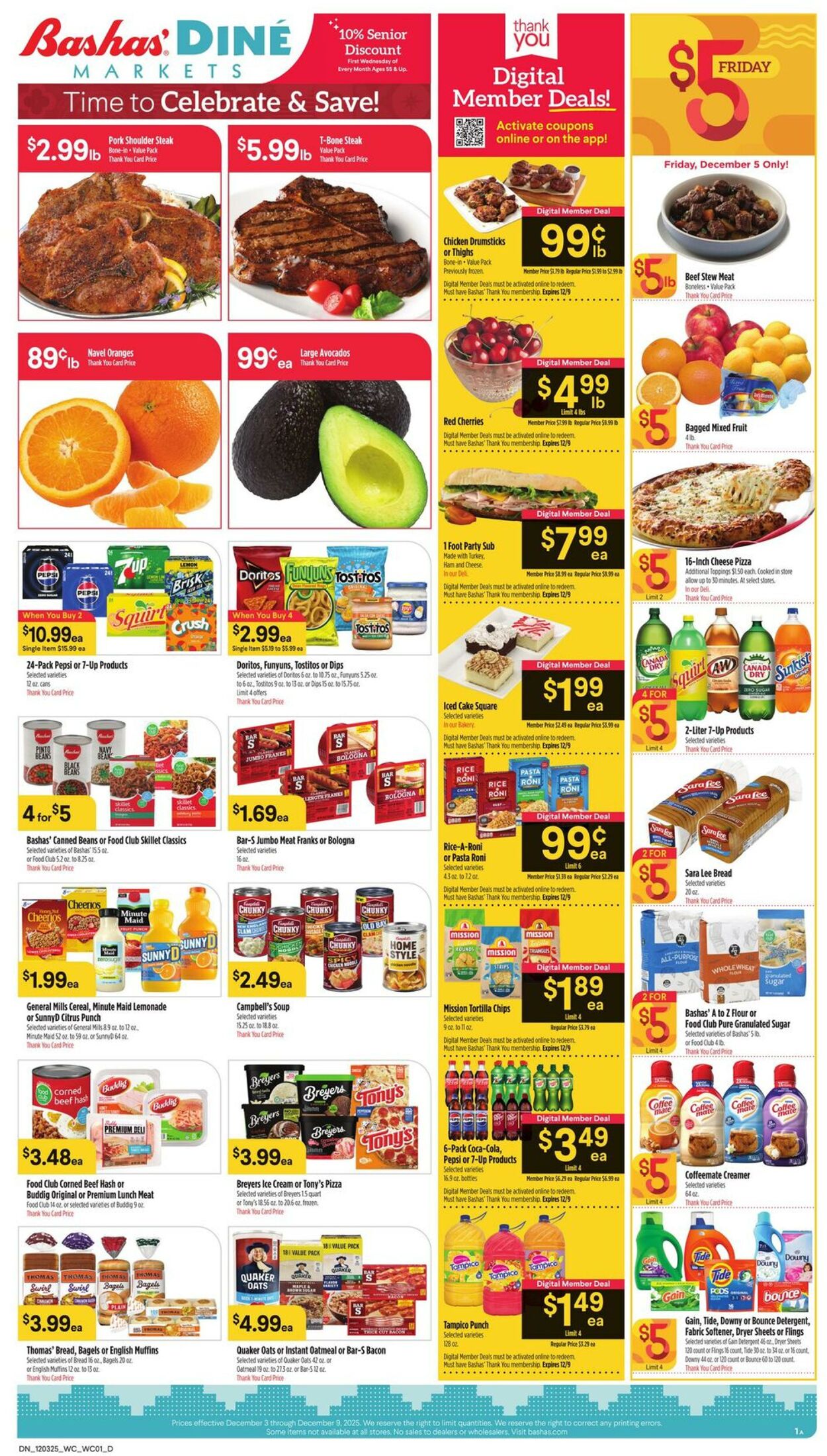Weekly ad Bashas 12/03/2025 - 12/09/2025
