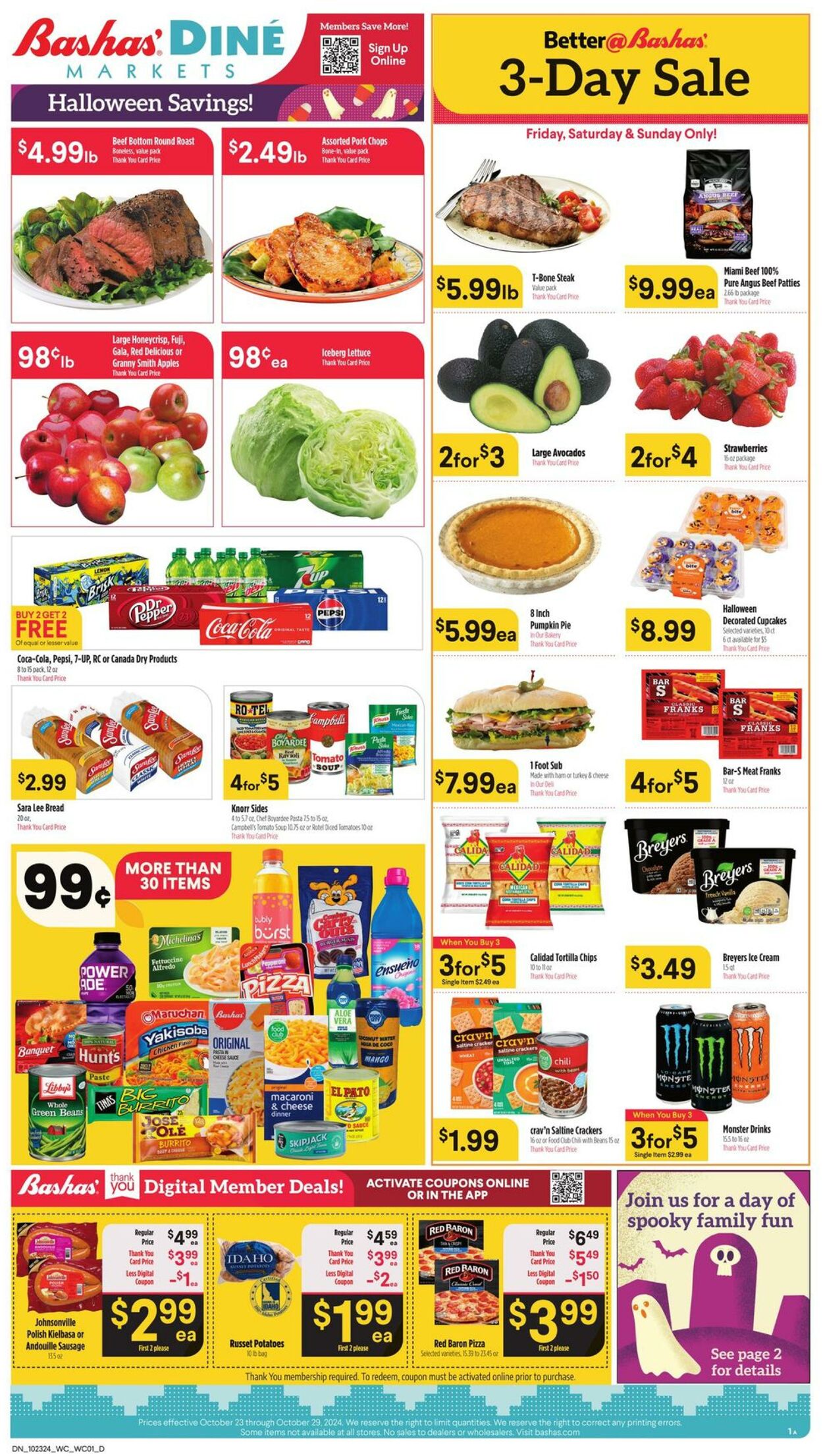 Weekly ad Bashas 10/23/2024 - 10/29/2024