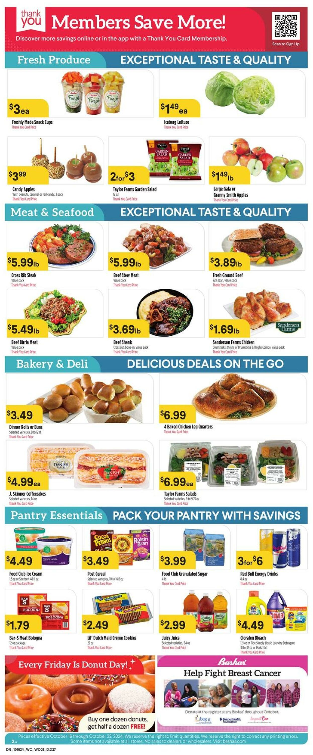 Weekly ad Bashas 10/16/2024 - 10/22/2024