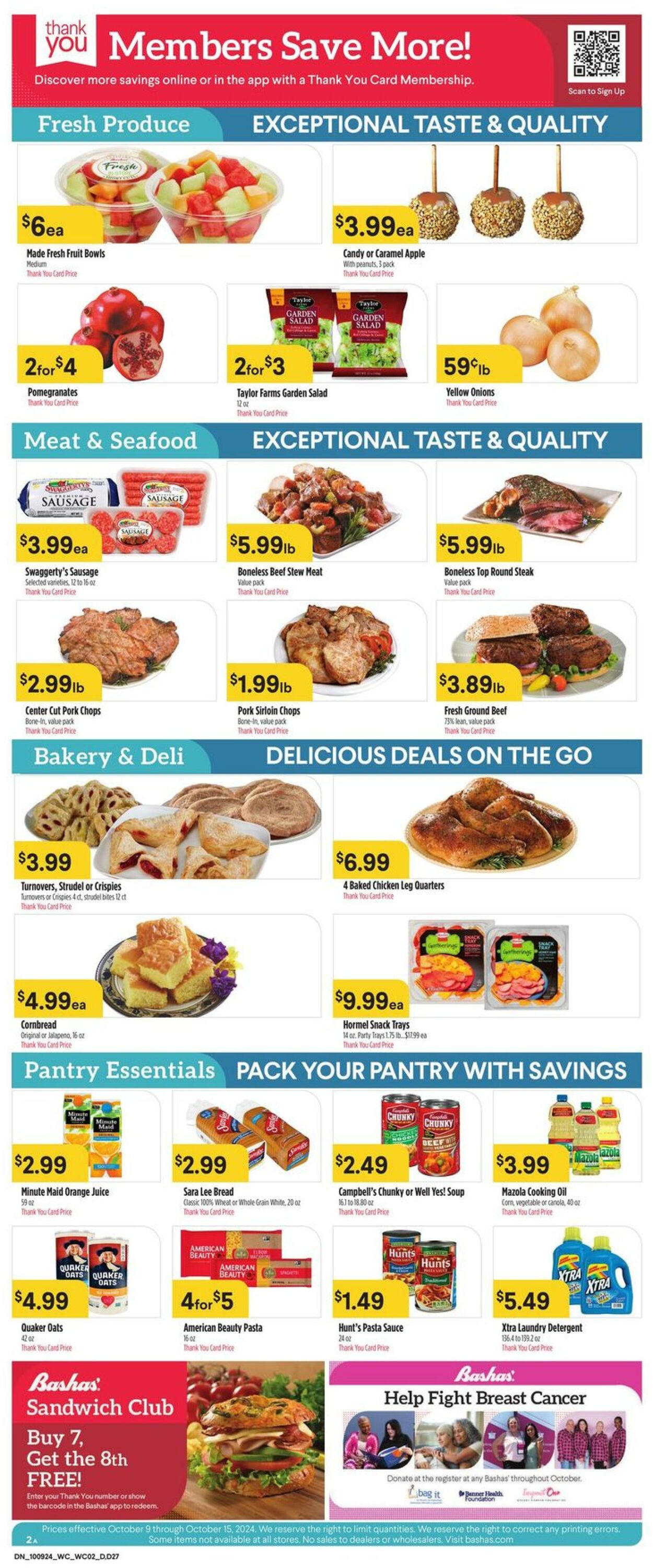 Weekly ad Bashas 10/09/2024 - 10/15/2024