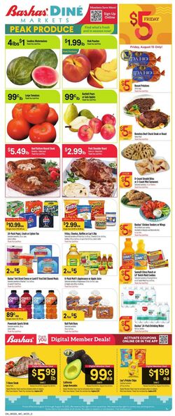 Weekly ad Bashas 08/13/2025 - 08/19/2025