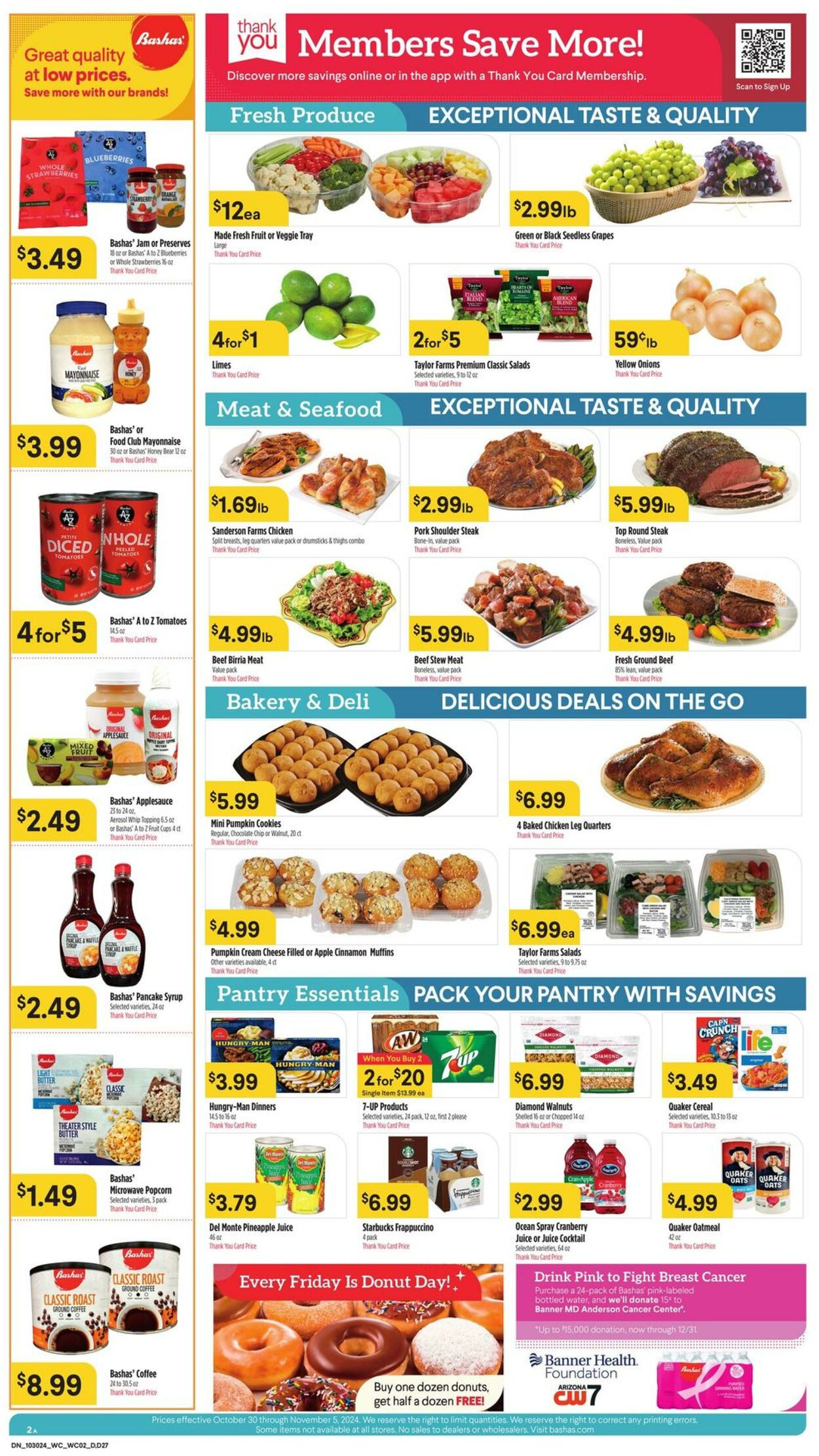 Weekly ad Bashas 10/30/2024 - 11/05/2024