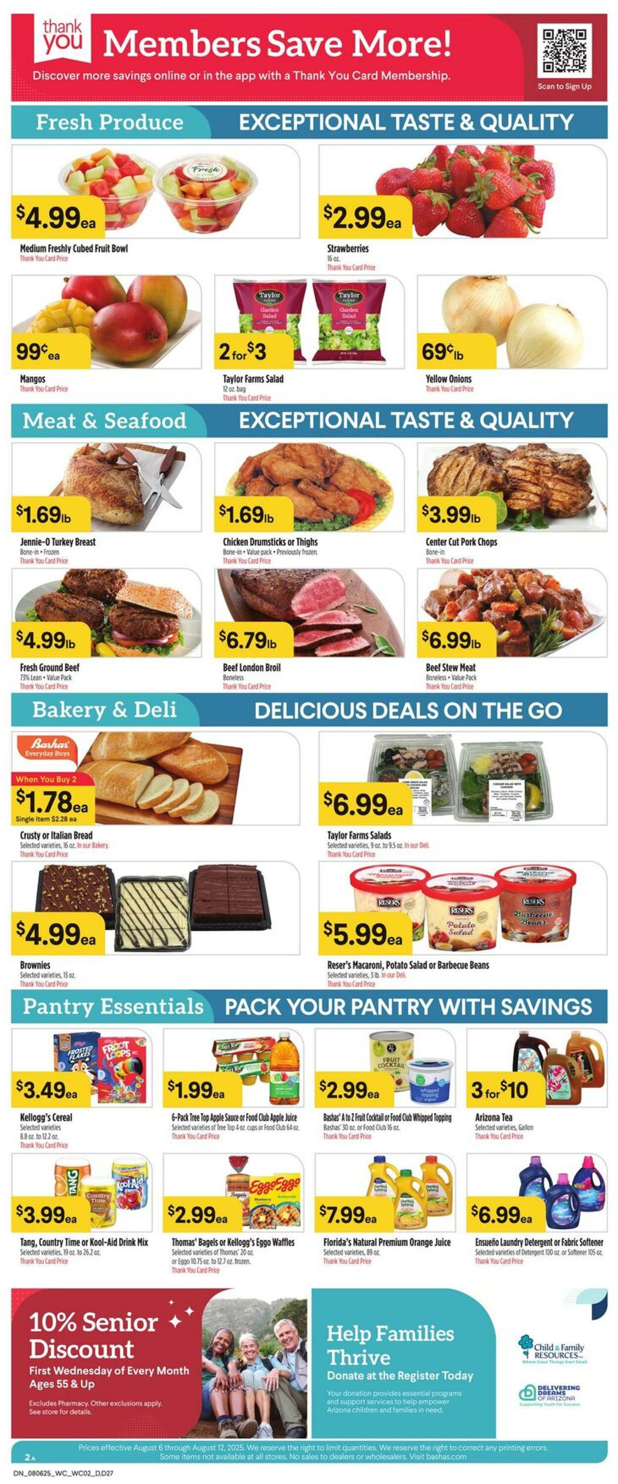Weekly ad Bashas 08/06/2025 - 08/12/2025