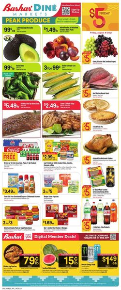 Weekly ad Bashas 08/06/2025 - 08/12/2025