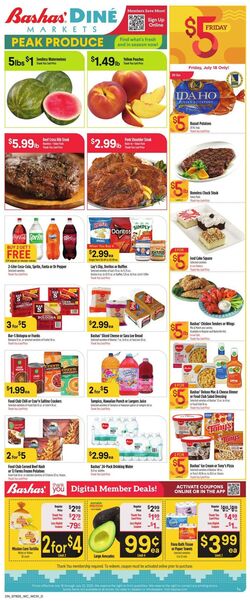Weekly ad Bashas 07/16/2025 - 07/22/2025