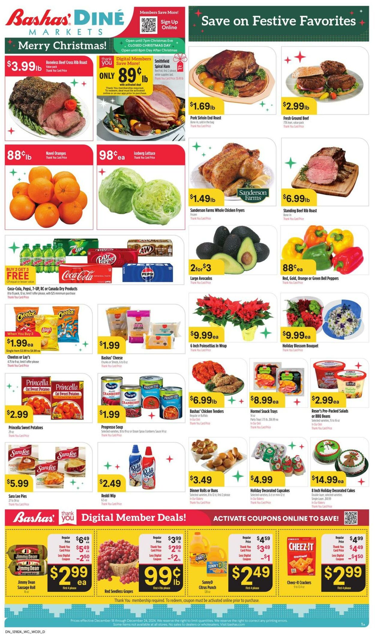 Weekly ad Bashas 12/18/2024 - 12/24/2024