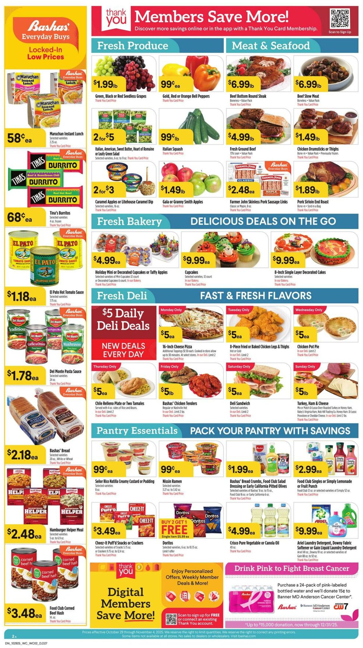 Weekly ad Bashas 10/29/2025 - 11/04/2025