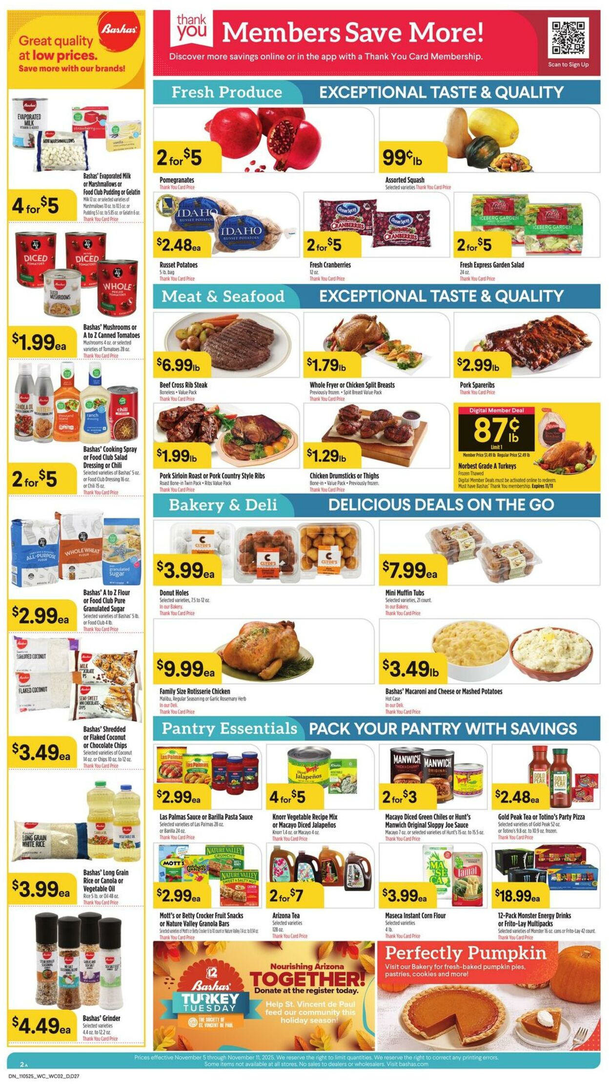 Weekly ad Bashas 11/05/2025 - 11/11/2025
