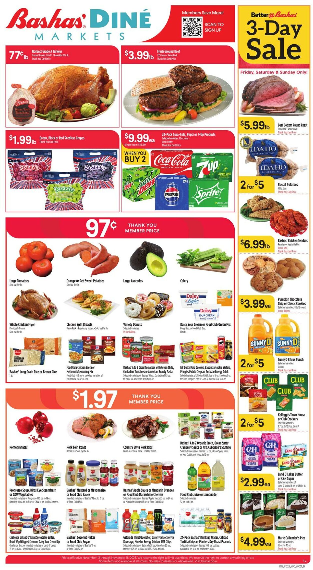 Weekly ad Bashas 11/12/2025 - 11/18/2025