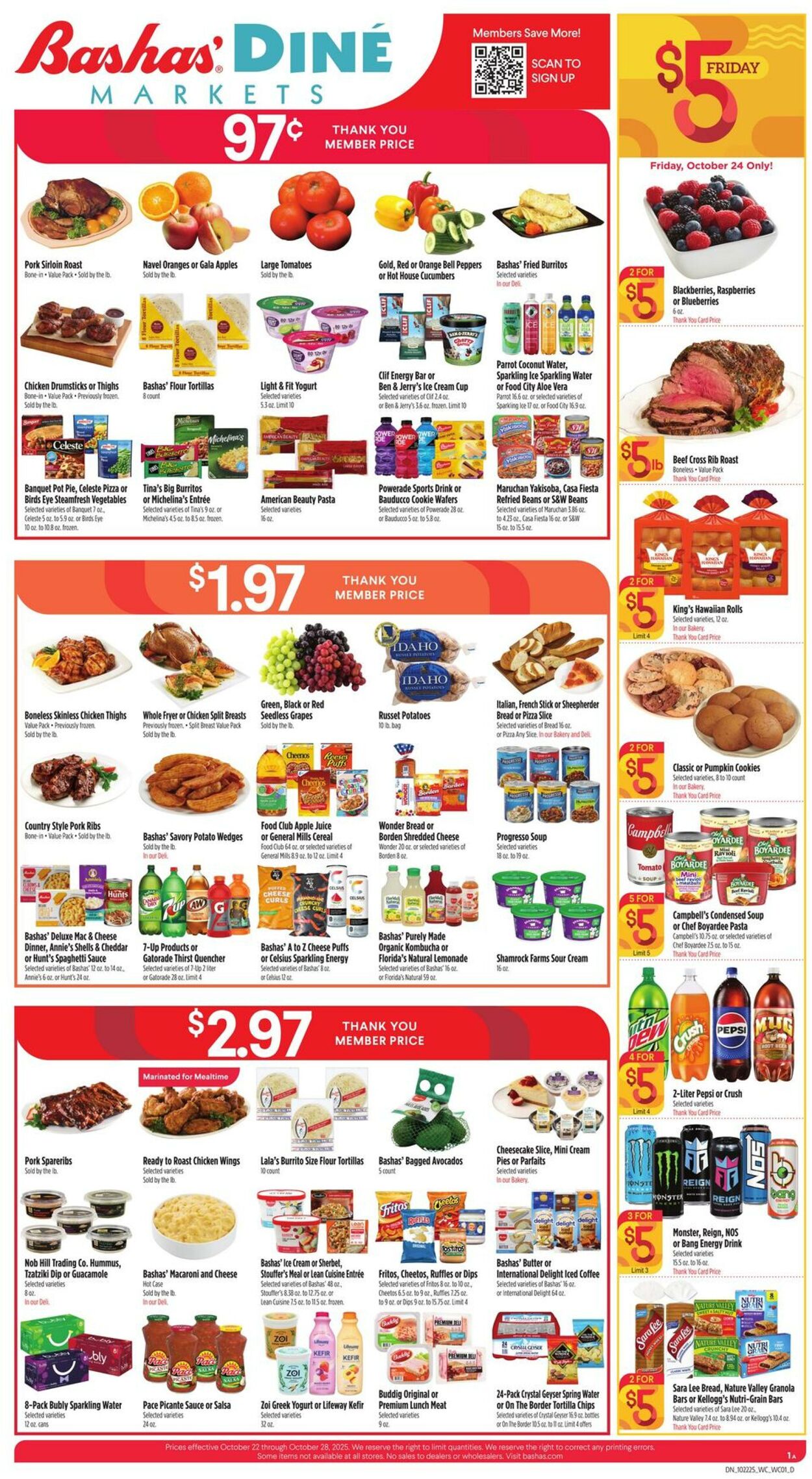 Weekly ad Bashas 10/22/2025 - 10/28/2025