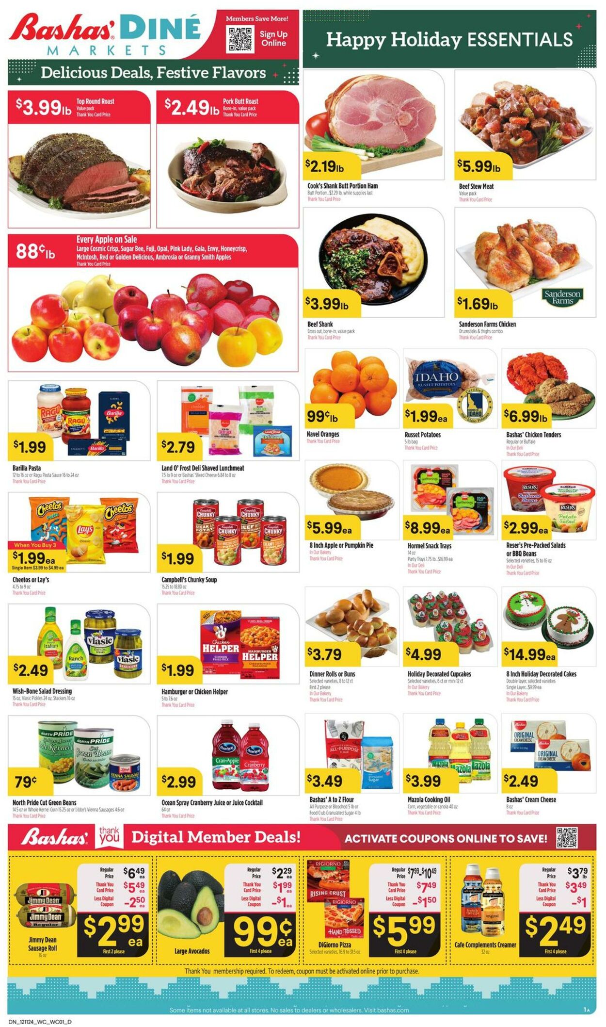 Weekly ad Bashas 12/11/2024 - 12/17/2024