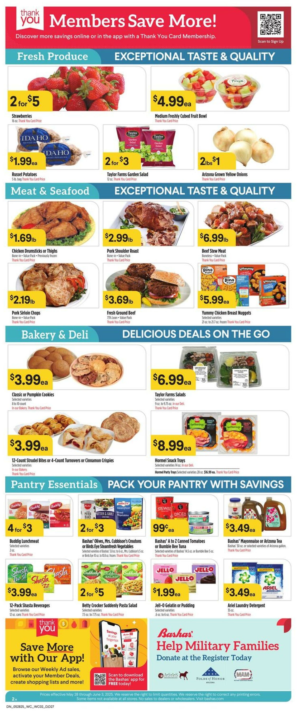Weekly ad Bashas 05/28/2025 - 06/03/2025