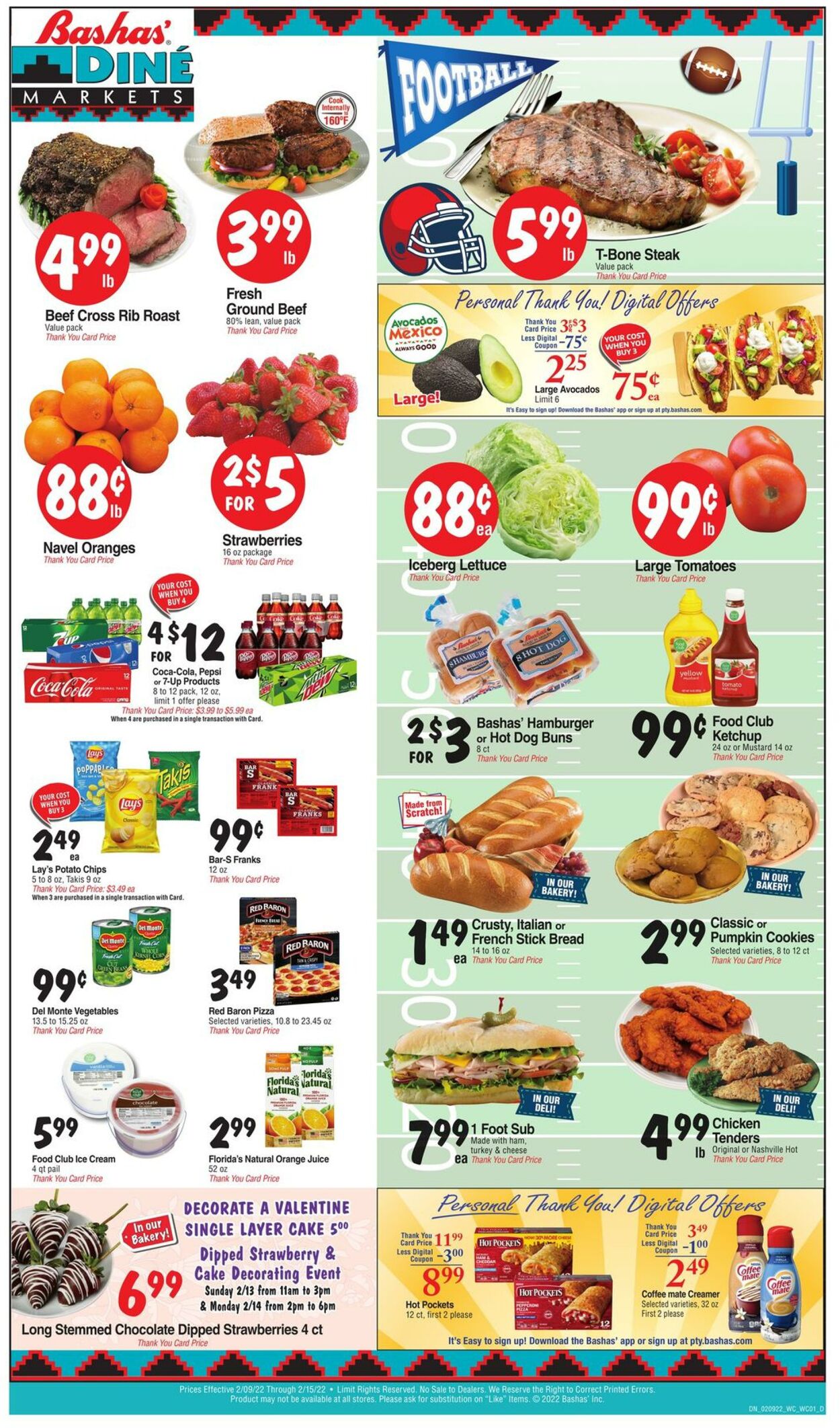 Weekly ad Bashas 02/09/2022 - 02/15/2022