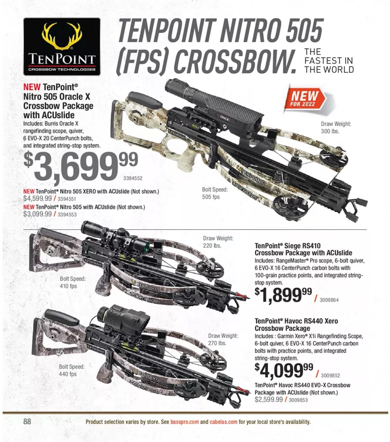 Weekly ad Bass Pro 07/07/2022 - 12/31/2022