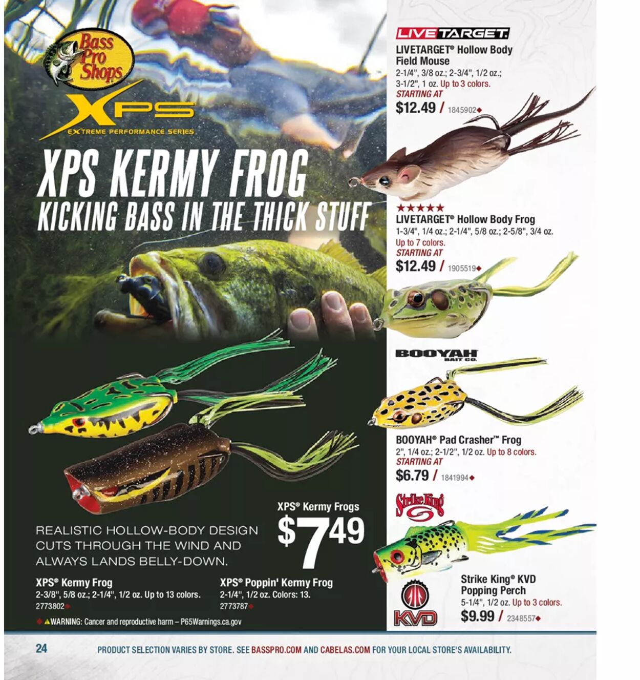 Weekly ad Bass Pro 06/01/2022 - 09/30/2022