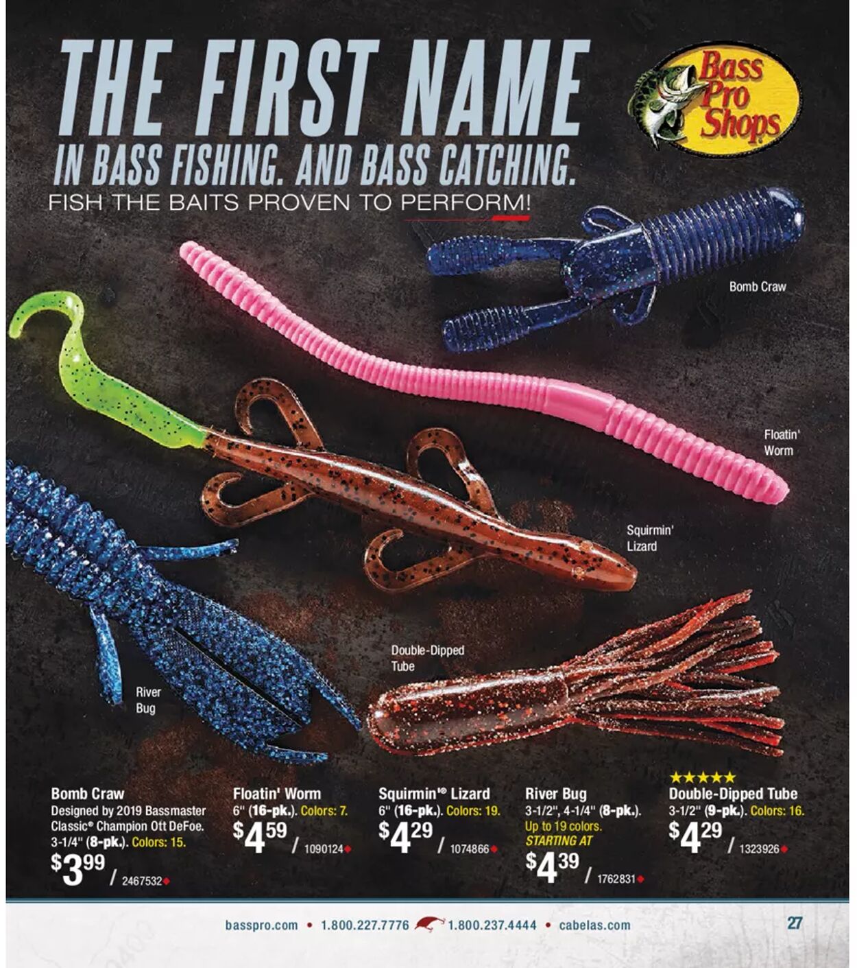 Weekly ad Bass Pro 06/01/2022 - 09/30/2022