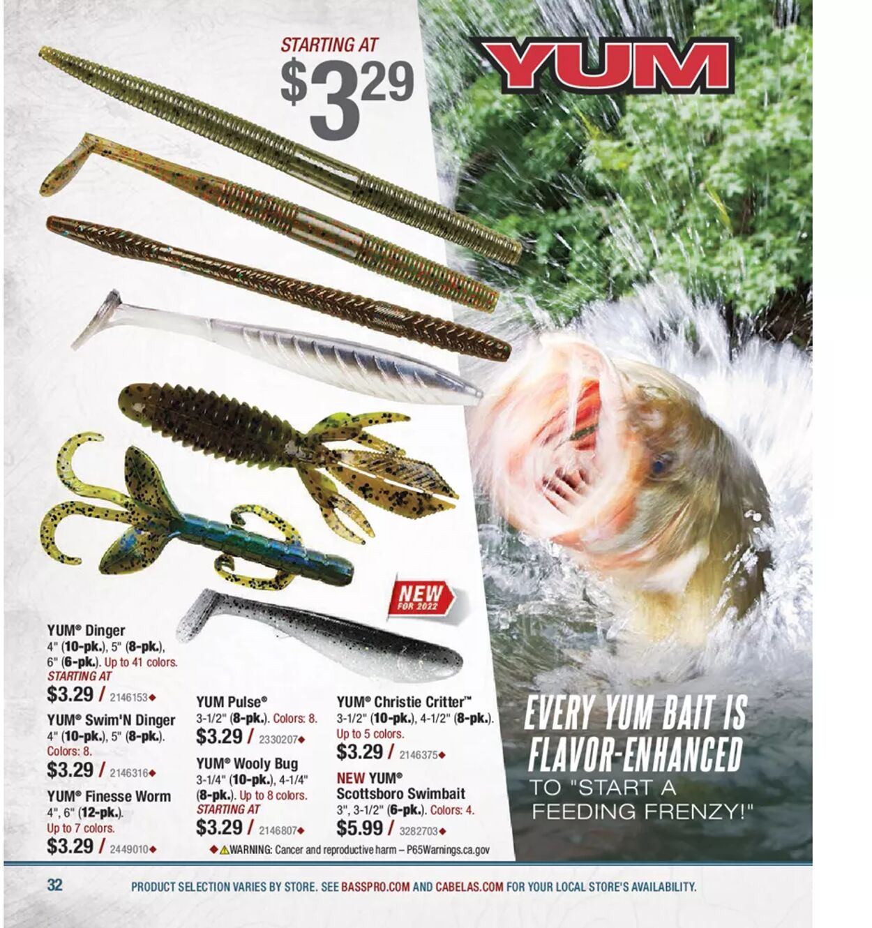 Weekly ad Bass Pro 06/01/2022 - 09/30/2022