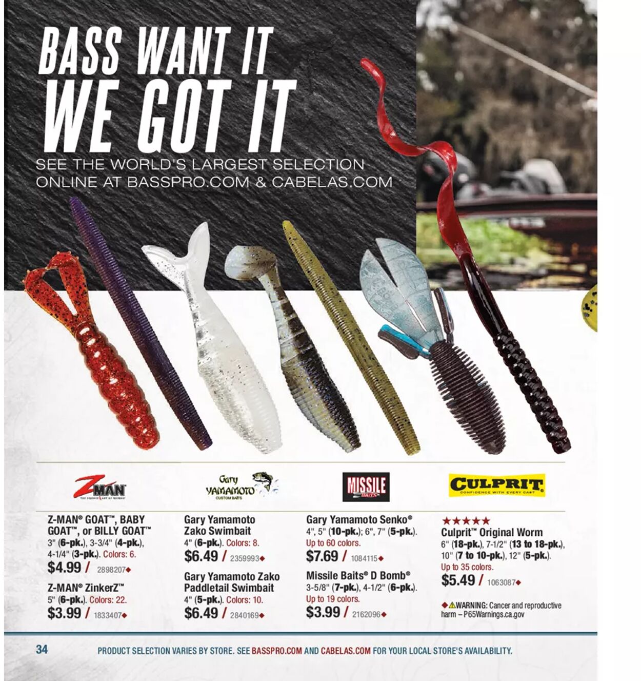 Weekly ad Bass Pro 06/01/2022 - 09/30/2022