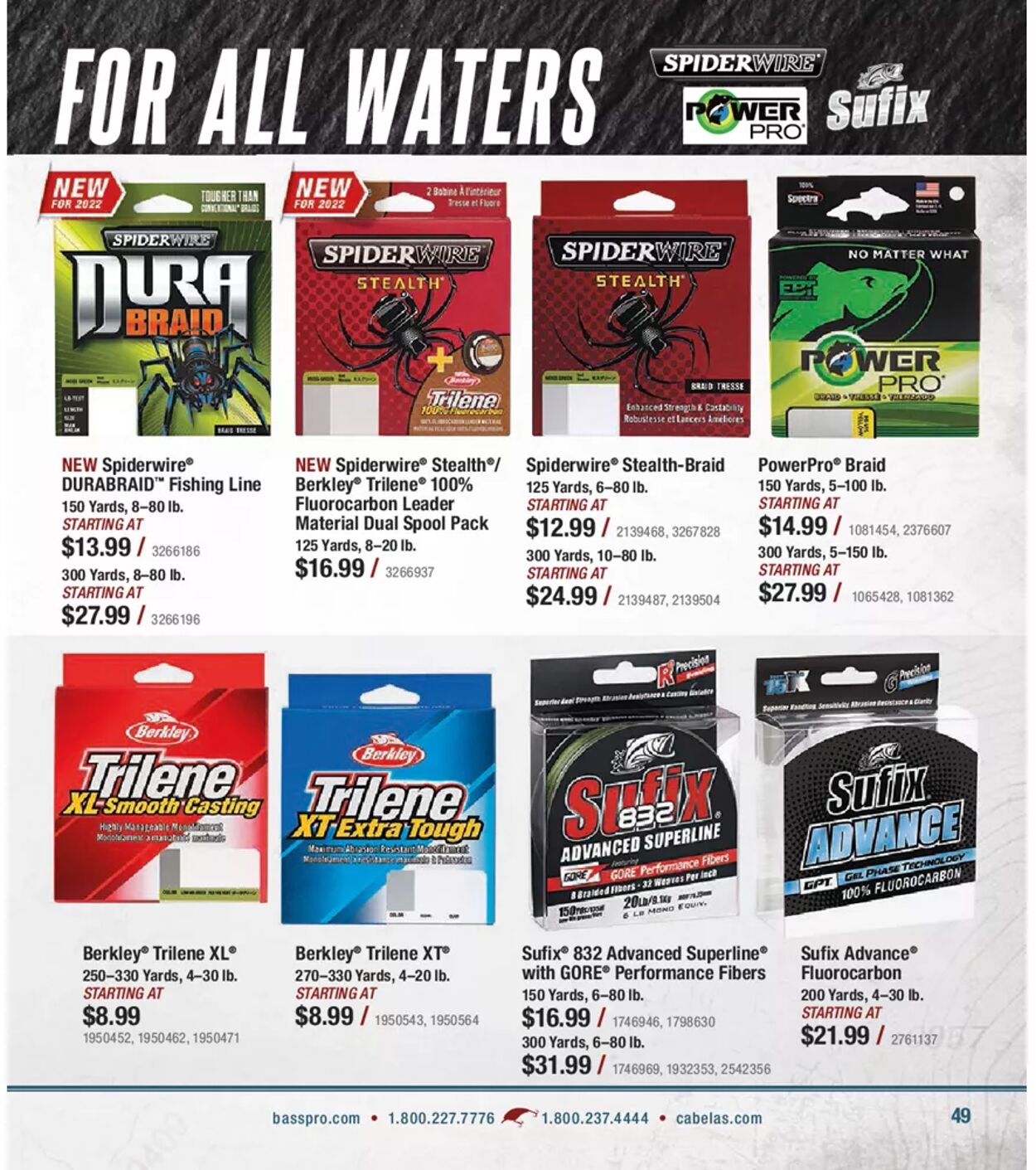 Weekly ad Bass Pro 06/01/2022 - 09/30/2022