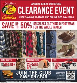 Weekly ad Bass Pro 12/26/2024 - 01/08/2025