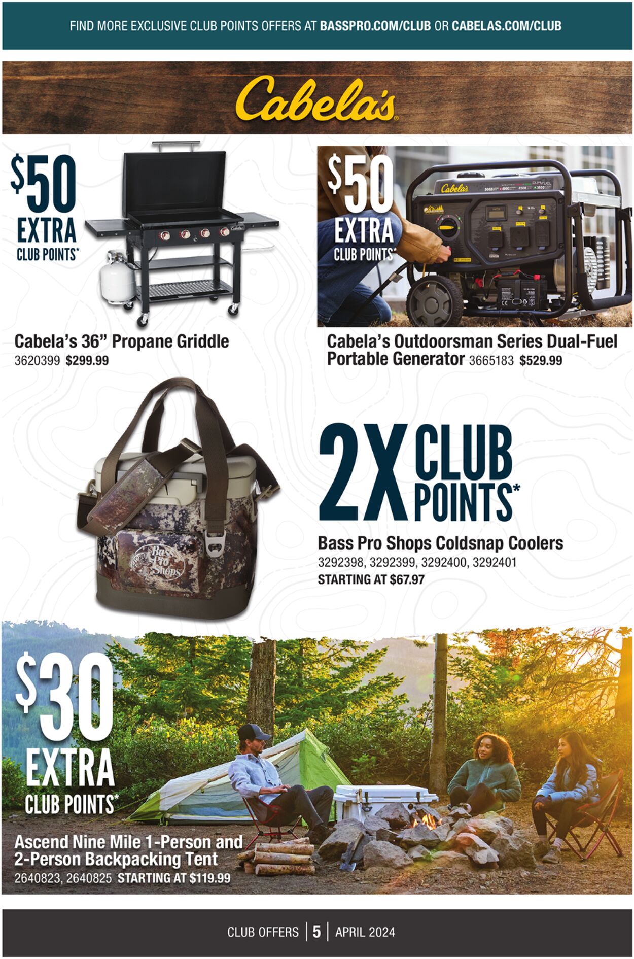 Weekly ad Bass Pro 04/01/2024 - 04/30/2024