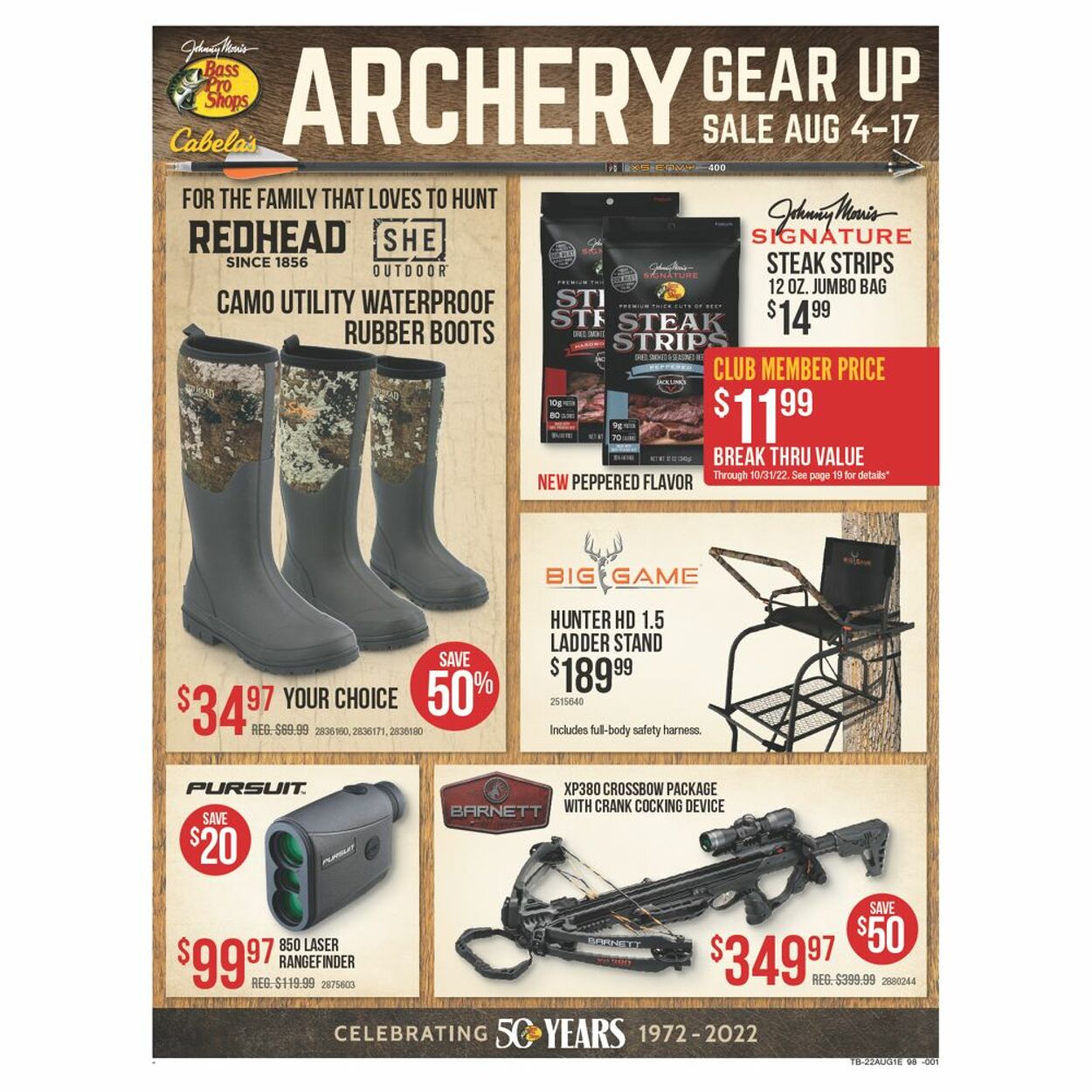 Weekly ad Bass Pro 08/04/2022 - 08/17/2022