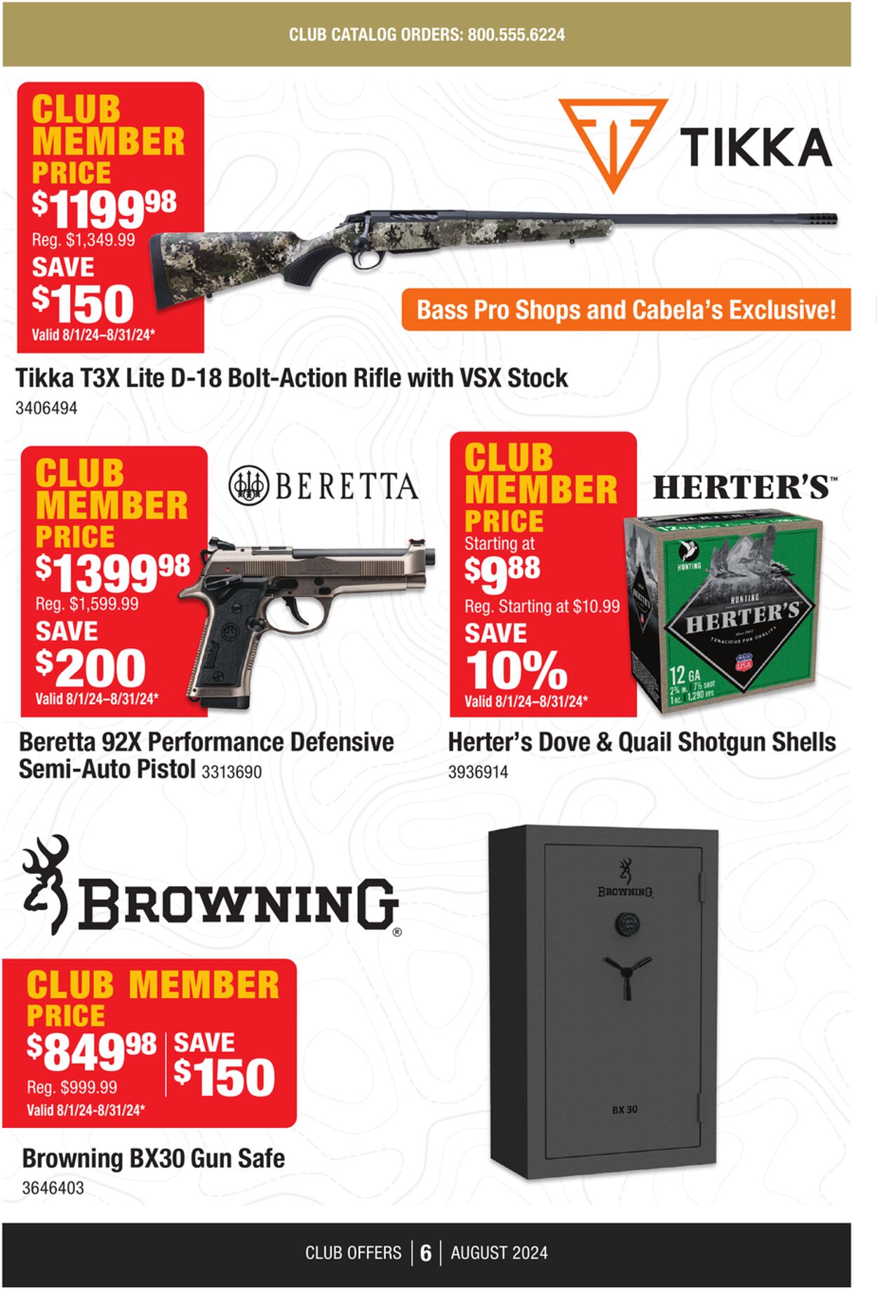 Weekly ad Bass Pro 08/01/2024 - 08/31/2024