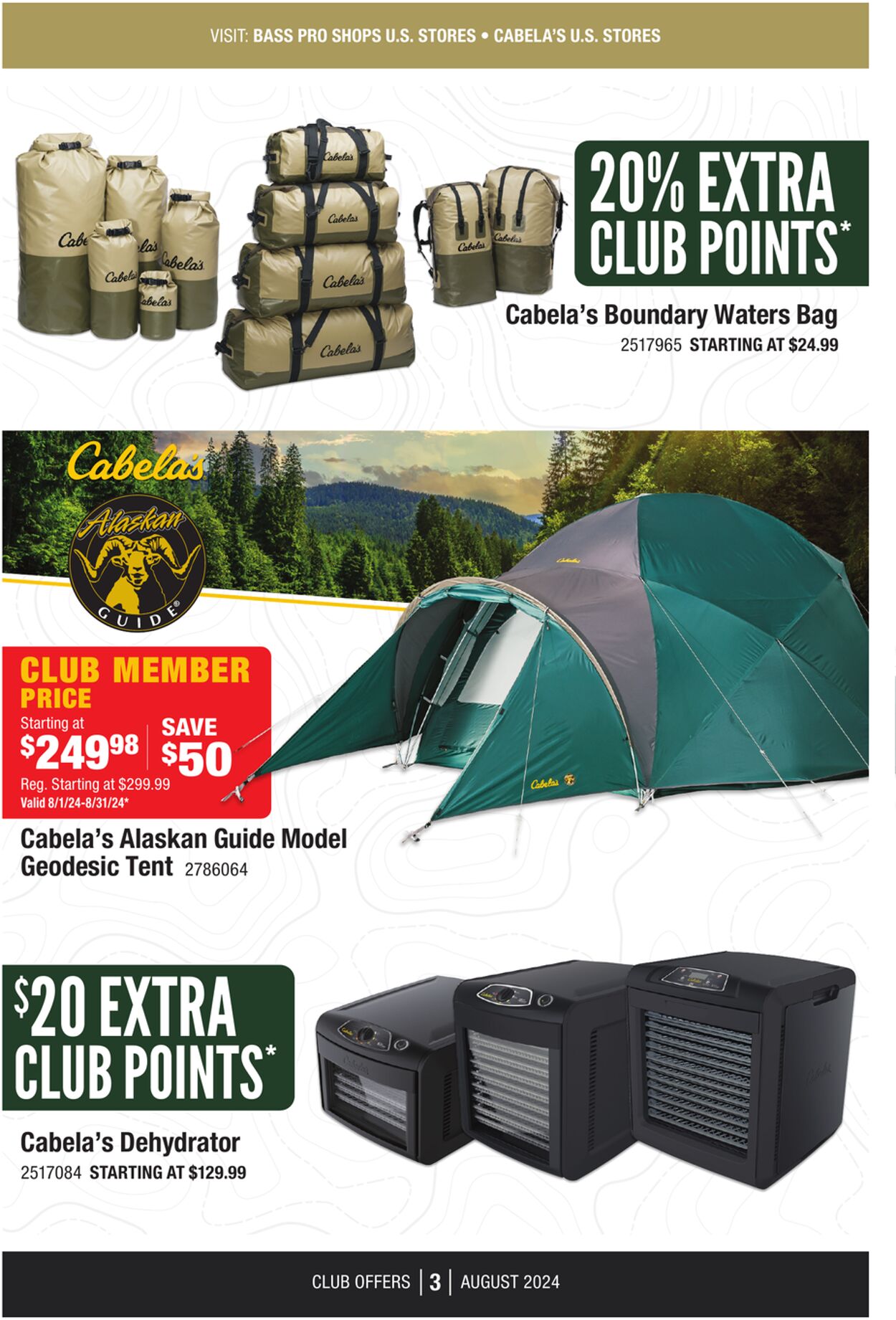 Weekly ad Bass Pro 08/01/2024 - 08/31/2024