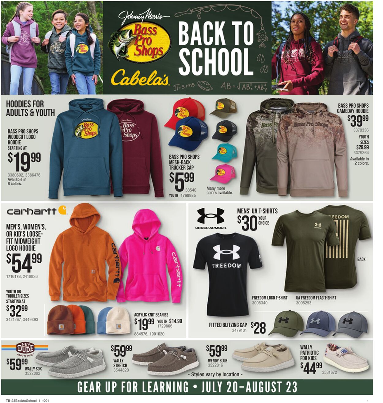 Weekly ad Bass Pro 07/20/2023 - 08/23/2023